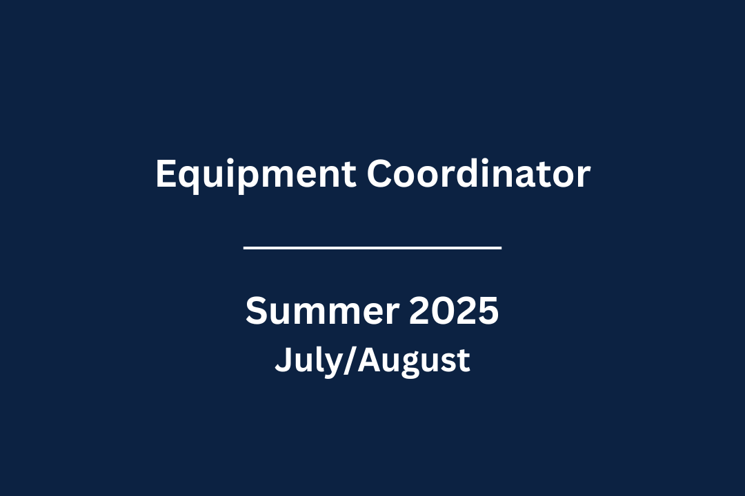 Equipment Coordinator